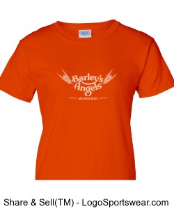 Orange T-Shirt Design Zoom